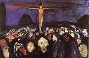 Edvard Munch Passion to Jesus china oil painting reproduction